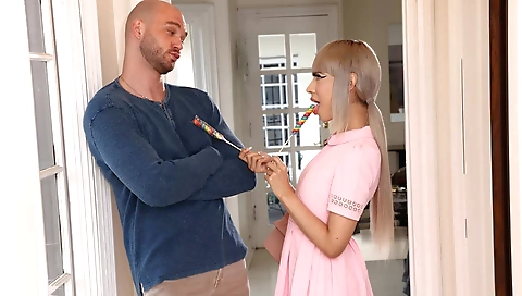 Smoking hot blonde porn with cum on a chill